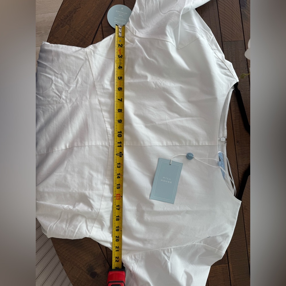 Hill House White Mini Dress - Picture 3 of 3